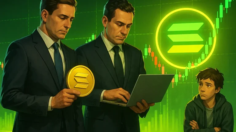 Institutions Double-Down on Solana Ahead of ETF Ruling While Retail Sits on the Sidelines