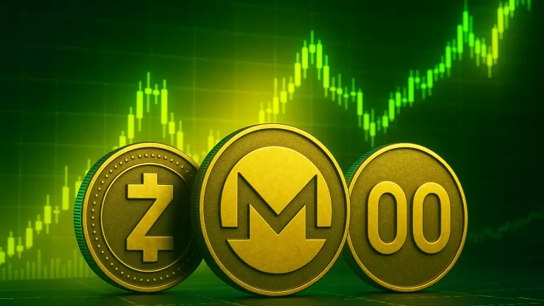 Privacy-Focused Coins Lead New Altcoin Wave as Zcash, Monero and DoubleZero Outpace Market