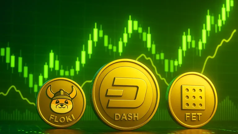 Selective Liquidity Defines October: Why FLOKI, Dash, and FET Are Beating a Flat Alt-Index