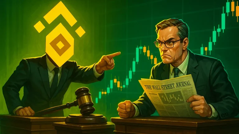 Binance Takes the Wall Street Journal to Court Over Iran Sanctions Story