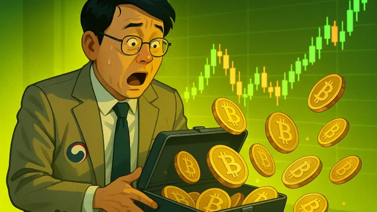 South Korea’s Tax Office Accidentally Gave Away $4.8 Million in Crypto